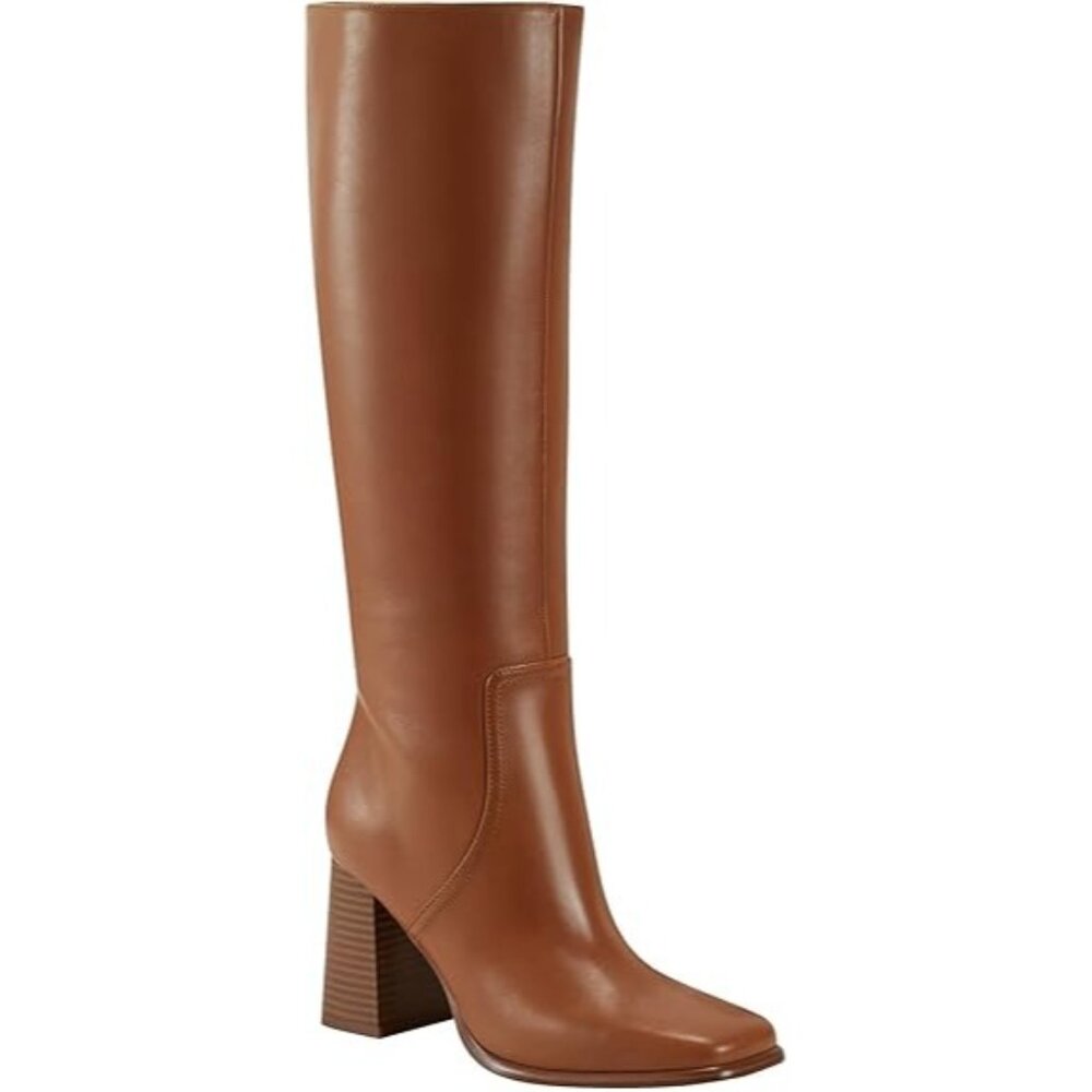 Marc Fisher Women's Dacea Tapered Block Heel Dress Boots